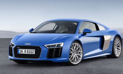 Audi R8 high performance supercar exterior