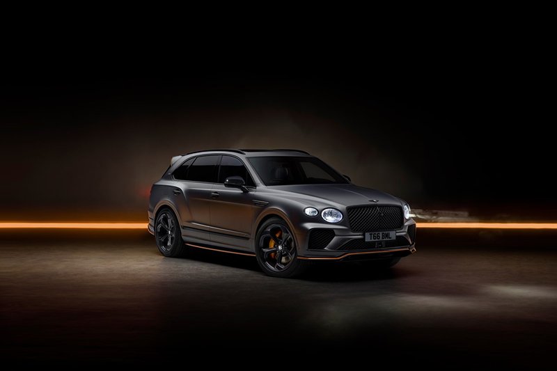 Bentley Bentayga black luxury SUV