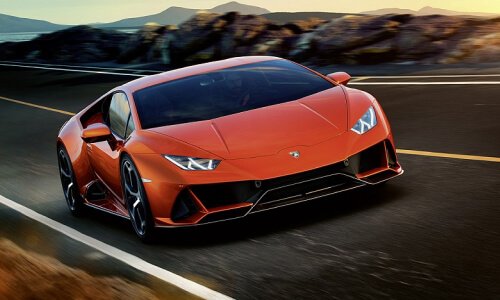 Lamborghini Huracan Evo Coupe luxury sports car