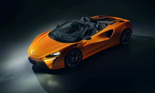 McLaren Artura Spider hybrid supercar