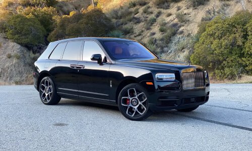 Rolls Royce Cullinan Black Badge luxury SUV